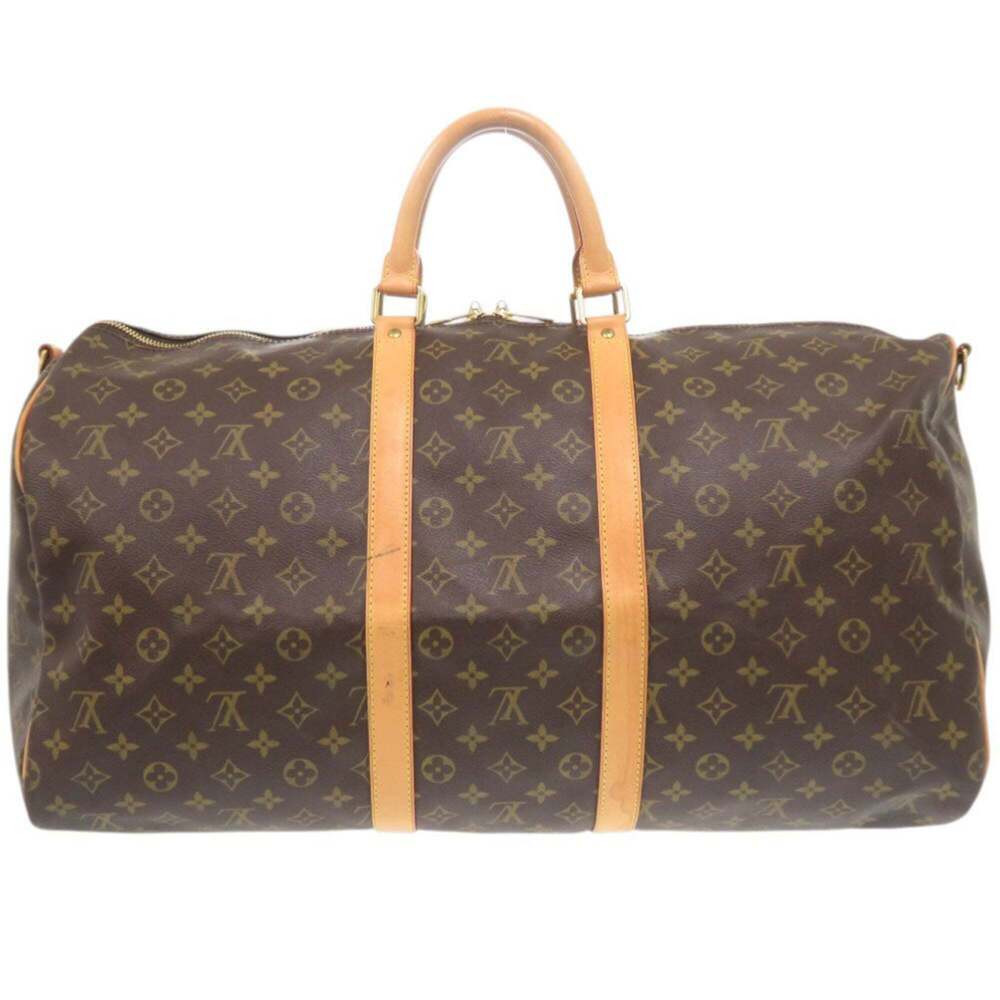 LOUIS VUITTON Authentic Brown Monogram Boston Bag - Picture 2 of 10